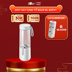 Mua Máy Xay Sinh Tố Cầm Tay Mini Bear BL-B35V1 Đa Năng Thiết Kế Lưỡi Dao Kép Sắc Bén  Tiết Kiệm Điện - Hàng Chính Hãng