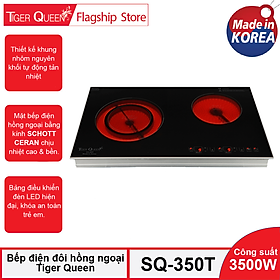 Bếp Đôi Hồng Ngoại Tiger Queen SQ- 350T - Hàng chính hãng