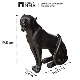Mua Tượng Báo Đen Trang Trí - Thiết Kế Mạnh Mẽ và Quyền Lực | Casanhà Home Furniture