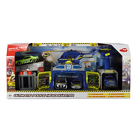 Bộ đồ chơi Trạm cảnh sát cứu hộ bộ lớn Dickie Toys 203719011