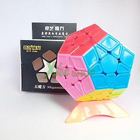 Đồ chơi ảo thuật Rubik QiYi Megaminx QiHeng S 12 mặt - Không viền