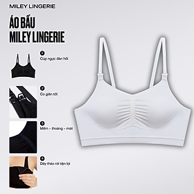 Áo Lót Bra Cho Nữ Vải Sợi Bamboo Từ Thiên Nhiên Mút Mỏng Miley Lingerie - BRB03