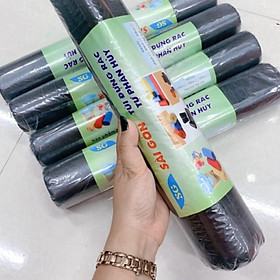Mua Túi đựng rác tự phân hủy cuộn 500g - Túi rác đen