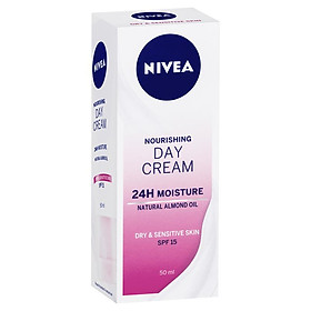 Nivea Daily Essentials Nourishing Day Cream Rich SPF15 50ml
