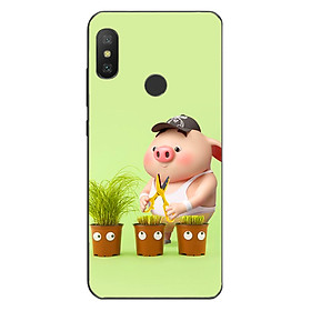 Ốp lưng dành cho điện thoại Xiaomi Mi A2 Lite/Redmi 6 Pro - Pig 21