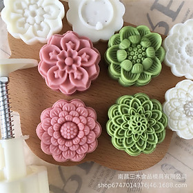 Mua TD32_Khuôn bánh trung thu_ 4 kiểu_75GR