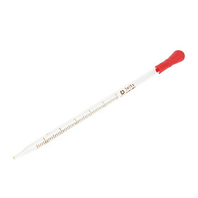 Pipet Tốt Nghiệp Thủy Tinh Với Nắp Cao Su Phòng Thí Nghiệm Hóa Học Nhỏ Giọt