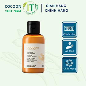 Sữa rửa mặt nghệ Hưng Yên Cocoon giúp da căng sáng đều màu 140ml - 310ml - Thanh Mộc Hương Hà Tĩnh