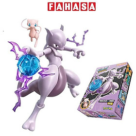 Đồ Chơi Lắp Ráp Go Adventure Pokémon - Mew & Mewtwo - Keepplay K20249
