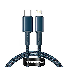 Cáp sạc baseus pd20w baseus high density kết nối type-c sang iphone dài 100cm - hàng chính hãng