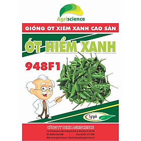 Mua Hạt Giống Ớt Hiểm Xanh Cao Sản 948F1 - (1gr -156 hạt)