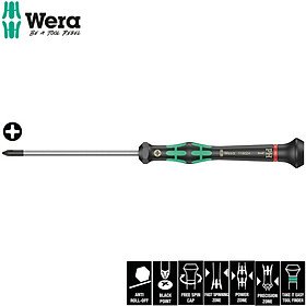 Tua vít điện tử 4 cạnh Ph1 x 80mm Wera 05118024001