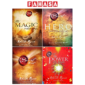Combo Sách The Secret - Bìa Cứng - Người Hùng + Bí Mật + Sức Mạnh + Phép Màu