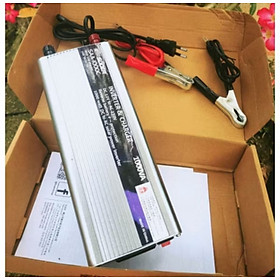 BỘ KÍCH ĐIỆN TỪ 12V LÊN 220V 1000W KIÊM SẠC BÌNH ẮC QUY CAO CẤP CHO MỌI NHÀ