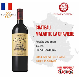 Rượu Vang Đỏ Chateau Malartic Lagraviere