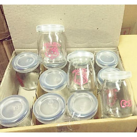 Mua Bộ 12 lọ thủy tinh làm sữa chua