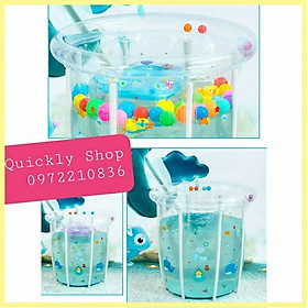 Mua ( KÈM PHAO CỔ  BÓNG  MIẾNG VÁ  BƠM TAY) Hồ bơi thành cao See BaBy Cao Cấp