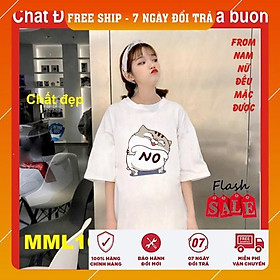   áo thun mèo cat ami bụng bự M14,UNI SIZE FREE SIZE ,tay lỡ