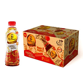 Thùng 24 chai Trà Thanh Nhiệt Dr Thanh không đường chai PET 330 ml