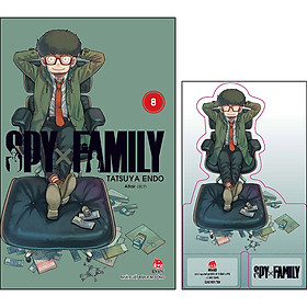 Hình ảnh Review sách Spy X Family Tập 8 [Tặng Kèm Standee PVC]