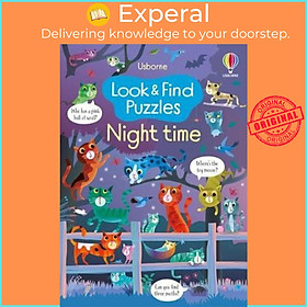 Sách - Look and Find Puzzles Night time by Kirsteen Robson (UK edition, paperback)