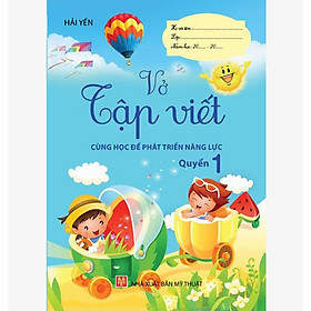 Sách - Vở bé Tập viết - Hành trang cho bé vào lớp một - Combo 2 Quyển