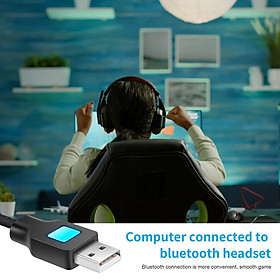 Type C to USB A Cable, Wireless Audio Transmitter Adapter for PS4 for Desktops