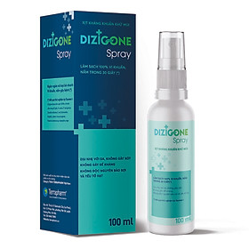 Xịt kháng khuẩn Dizigone Spray - Lành vết thương - không xót - không sẹo - Kháng khuẩn - Phòng bệnh