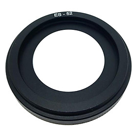 Lens Hood ES-52 Cho Ống Kính Canon EF 40mm F2.8 STM Và Canon EF-S 24mm F2.8 STM - Hàng Nhập Khẩu