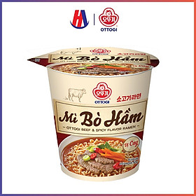 Hình ảnh Mì ly bò hầm cay Ottogi 62g