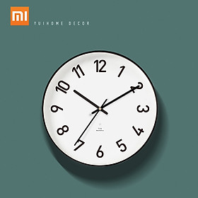 Đồng hồ treo tường Xiaomi Yuihome Decor Classic 24.8cm Tắt tiếng cho Nhà thông minh