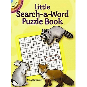 Sách - Little Search-a-word Puzzle Book by Nina Barbaresi (US edition, paperback)