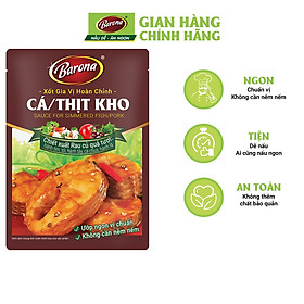 Xốt Gia Vị Hoàn Chỉnh Barona Cá/Thịt Kho 80g