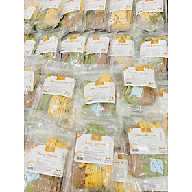 Bánh Biscotti nguyên cám 3 vị mix hạt dinh dưỡng nhập khẩu / Ăn kiêng lành mạnh, bổ dưỡng, phù hợp eat clean