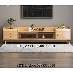 Mua Kệ tủ tivi Bắc Âu gỗ cao su thanh lịch  giá tốt TVS-02