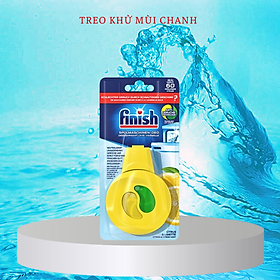 Tinh dầu treo khử mùi máy rửa chén Finish Dishwasher Freshener Lemon & Lime 4ml QT017392 - hương chanh