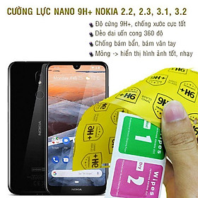 Dán cường lực dẻo nano Nokia 2.2, 2.3, 3.1 Plus, 3.2