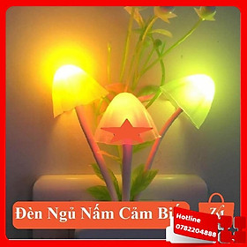 Mua Đèn Ngủ Hình Nấm Cảm Biến Ánh Sáng Tự Động - Loại Tốt