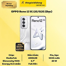 Mua OPPO Reno 12 5G 12G/512G - Hàng Chính Hãng