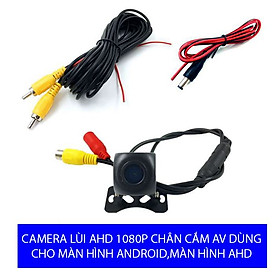 Mua Camera lùi AHD 1080P chân cắm AV dùng cho màn hình android màn hình AHD