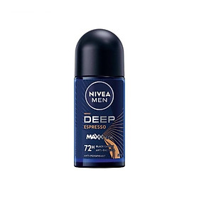 Lăn Ngăn Mùi NIVEA MEN Deep Than Đen Hương Espresso (50 ml) - 85366