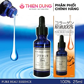 Tinh Chất Pure Beau Essence Chiết Xuất Collagen, Vitamin C, Placenta 25ml