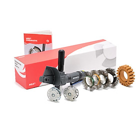 Máy phá rỉ sét, lớp keo, sơn, sticker và lớp decal xe hơi dễ dàng MBX SP-421, chạy khí nén, Montipower, Đức