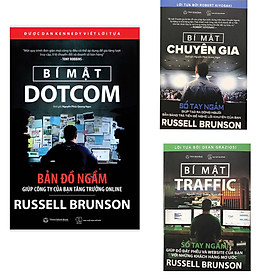 Combo 3 Cuốn: Bí Mật Dotcom + Bí Mật Traffic + Bí Mật Chuyên Gia (Russell Branson) - BẢN QUYỀN