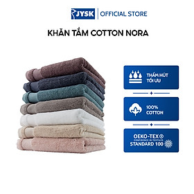 Mua Khăn tắm cotton | JYSK Nora | 50x100cm | Nhiều màu