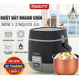 Mua Nồi cơm điện mini Sothing Masuto MS- compact12 lòng niêu 1.2L có thể nấu 2-3 người ăn- Hàng chính hãng