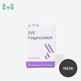 Bao cao su ngón tay EVE Fingercondom - Hộp 18 cái