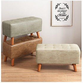 Mua Ghế đôn sofa đệm xốp bọt biển mềm mại  đôn bàn trang điểm phòng khách phong cách Bắc Âu sang trọng hiện đại  trẻ trung