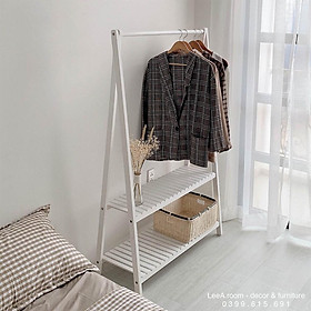 Mua Giá Treo Chữ A 2 Tầng Size M - Sơn Trắng Cao Cấp