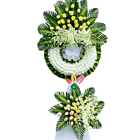 Mua Vòng Hoa Tang Trắng – 341